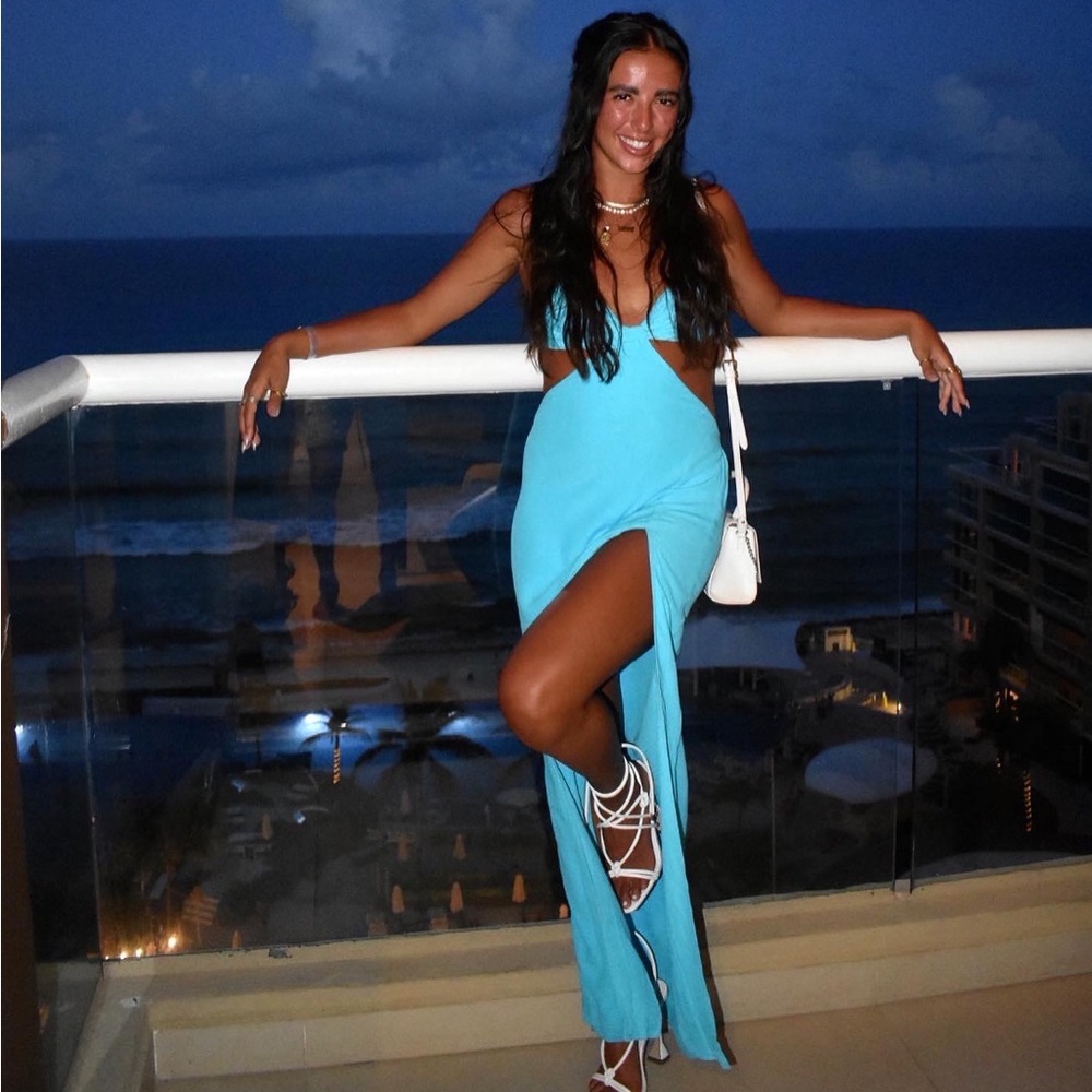 Babyboo Serinity Maxi Dress Turquoise